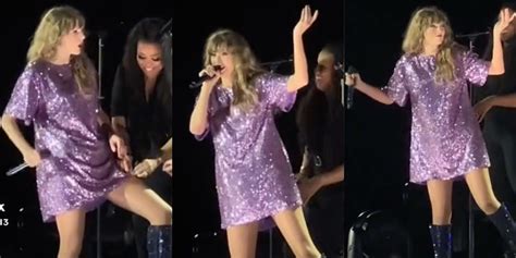 Watch Taylor Swifts Wardrobe Malfunction at Tampa Eras Tour。